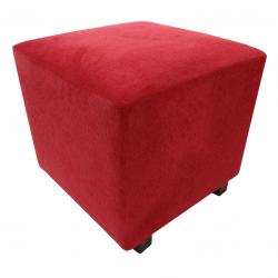 Puff GML Chenille Rojo