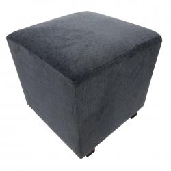 Puff GML Chenille Gris Oscuro