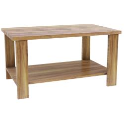 Mesa Ratona Centro Estant Rectangular con estante Teka