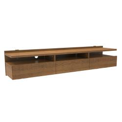 Mueble de Tv Suspendido Madesa con  3 Cajones Rustic 2187