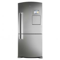 Heladera Combi Whirlpool WRV80K2 No Frost 573 Lts Plata