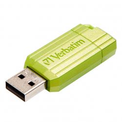 Pendrive Verbatim 16 GB Pinstripe Verde
