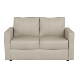 Sillón Mussa 2 Cuerpos Cronos Ecocuero Crudo
