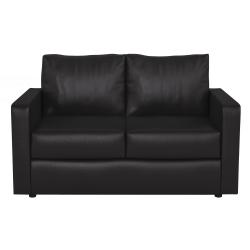 Sillón Mussa 2 Cuerpos Cronos Ecocuero Negro