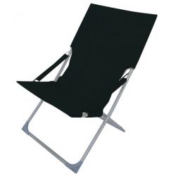 Sillón Plegable Negro
