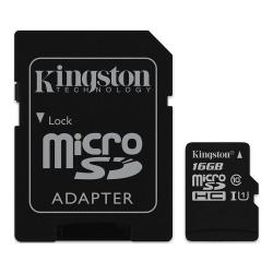 Memoria Kingston MicroSD 32 GB C10+ Adaptador SD