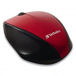 Mouse Inalámbrico Verbatim LED97995 Rojo