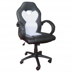 Sillón Gamer TIFOFC271  Negro y Blanco