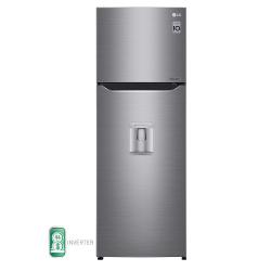 Heladera LG Gmf372SLCN No Frost 312 lts Plata Inverter
