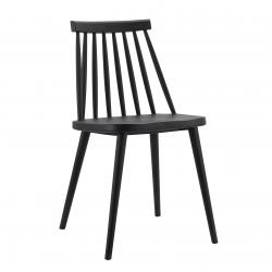 Silla 2 Unidades Windsor Negra