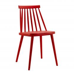Silla 2 Unidades Windsor Roja