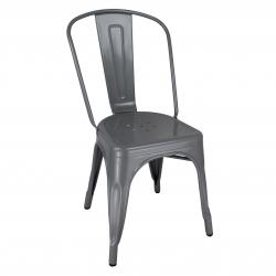 Silla Tolix Plateada