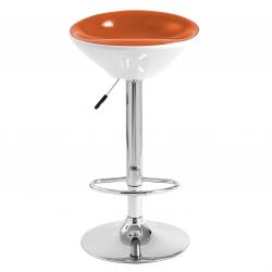 Banqueta alta Naranja