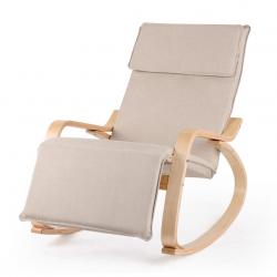 Sillón Bentwood Rocking Beige