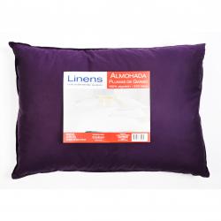 Almohada de pluma Linen´s 50x70 Tela Violeta