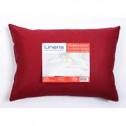 Almohada de pluma Linen´s 50x70 Tela Bordo