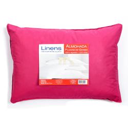 Almohada de pluma Linen´s 50x70 Tela Rosa