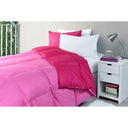 Acolchado de pluma Linen´s 1 1/2 Plazas 160x225 Rosa