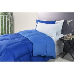 Acolchado de pluma Linen´s 1 1/2 Plazas 160x225 Azul Náutico