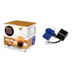 Combo de cápsulas Dolce Gusto + Pendrive
