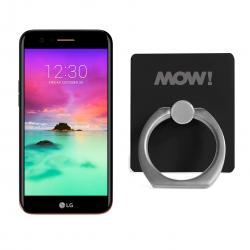Combo Celular LG K10 Titán Libre + Anillo soporte celular Mow DE REGALO.
