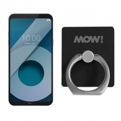 Combo Celular LG Q6 Platinium Libre + Anillo soporte celular Mow DE REGALO.