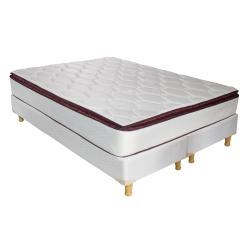 Colchón Golden Line Horus Granada 2 1/2 Plazas Resortes + Sommier Golden Line 2 1/2 Plazas