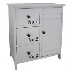 Gabinete Deco 3 Cajones y Puerta lateral