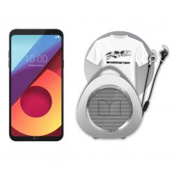 Combo Celular LG Q6 Alpha Negro Libre + Kit Audio Dybala de Regalo