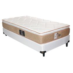 Conjunto King Koil Colchón + Sommier 1 Plaza Prisma Resortes