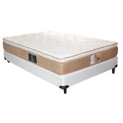 Conjunto King Koil Colchón + Sommier 2 Plazas Prisma Resortes