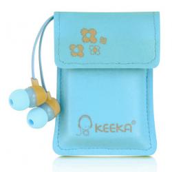 Auriculares Keeka MIC EE-40 Celeste