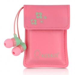 Auriculares Keeka MIC EE-40 Rosa