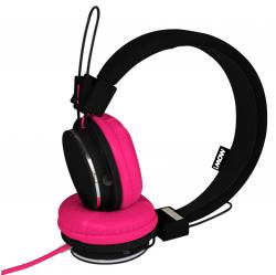 Auriculares Mow SPRING WIRED Negro/Rosa