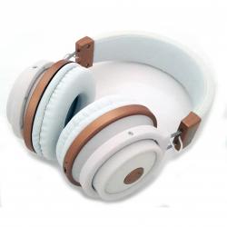 Auriculares Mow M1 BT Blanco/Dorado