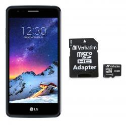 Combo Celular LG K8 2017 Azul Libre + Memoria Verbatim 8 GB De Regalo