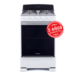 Cocina Patrick Multigas 55 cm CP6855B Blanca