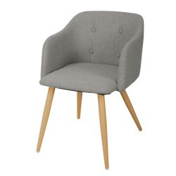 Sillón de Tela Gris