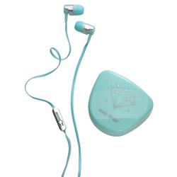 Auriculares Lovely & Me L-16 con Micrófono Azul