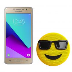 Combo Celular Samsung J2 Prime Dorado Libre + Parlante Jam BT Emoji Cool de Regalo