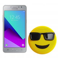 Combo Celular Samsung J2 Prime Gris + Parlante Jam BT Emoji Cool de Regalo