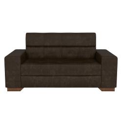 Sillón Mussa 2 Cuerpos Ares Cuerotex Chocolate
