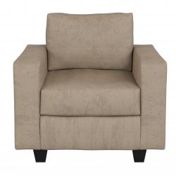 Sillón Mussa Corinto 1 Cuerpo Cuerotex Beige