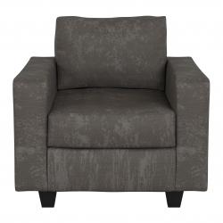 Sillón Mussa Corinto 1 Cuerpo Cuerotex Cemento