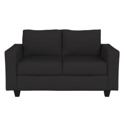 Sillón Mussa Corinto 2 Cuerpos Chenille Negro