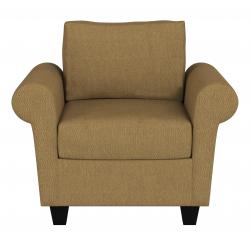 Sillón Mussa Olimpo 1 Cuerpo Chenille Tostado