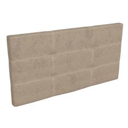 Respaldo de Cama Mussa Esparta Cuerotex 2 Plazas Beige