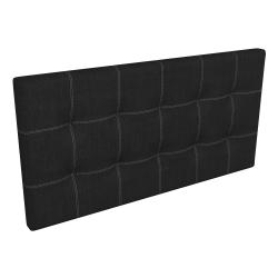 Respaldo de Cama Mussa Milos Ecocuero 2 Plazas Gris