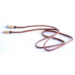 Cable Mow Cuero Lightning Marrón