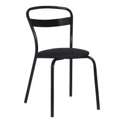 Silla Milano Negra Dielfe x 2 Unidades